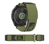 INF Correa deportiva de nailon con velcro Garmin wtach, correa de repuesto para reloj, diseño con velcro, adecuada para ropa deportiva, cómoda para hacer deporte