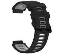 INF Correa para Garmin Forerunner 235/220/230/620/630/735XT, Correa de Reloj de Reemplazo de Silicona Compatible con Garmin Forerunner 235, Negra