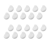 INF Cubiertas de Puntas de Auriculares de Silicona intrauditivos para Samsung Galaxy S6/S7, Note5/Note7, Viajes y Uso Diario, 10 Pares de Puntas de Auriculares