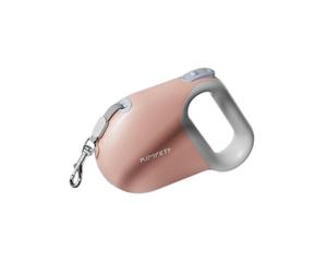 INF Cuerda de nailon de 5 m, guía de cuerda en forma de W, tira reflectante y bloqueo de un botón, mango de silicona ergonómico