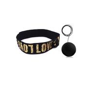 INF Diadema con Pelota de Reflejos, Pelota de Pelea con Diadema para Entrenamiento de Boxeo, Diadema de Boxeo, Entrenamiento de Reflejos, Pelota de reacción, Pelota de Boxeo