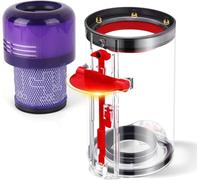 INF Filtro y depósito de polvo de repuesto para Dyson V11