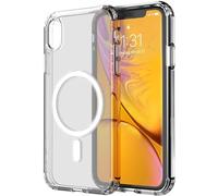 INF Funda para iPhone X/XS acrílico con Cargador MagSafe Transparente/Blanco