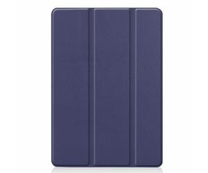 INF Funda para Tableta para iPad de 10,2/10,5 Pulgadas, Funda Protectora, Soporte para iPad con ángulos Ajustables, Modo de Encendido/Apagado automático, 1 Funda para iPad (Azul Oscuro)