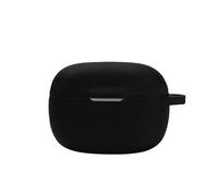 INF Funda protectora para auriculares JBL Wave 200TWS con mosquetón - Negro