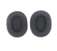 INF Fundas de piel de cordero compatibles con Sony WH-XB910N, fundas de piel auténtica de alta calidad en color negro, superficie blanda, cubiertas adaptadas para proteger las almohadillas originales