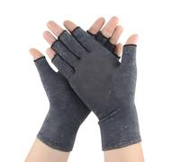 INF Guantes de artritis, guantes de compresión para artritis, guantes que proporcionan síntomas de alivio del dolor en las articulaciones artríticas (gris, M)