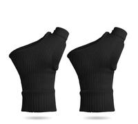 INF Guantes de compresión con soporte para muñeca y pulgar, guantes sin dedos para artritis, osteoartritis, tendinitis, 1 par