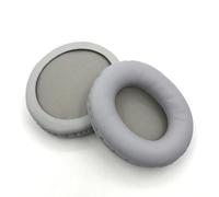 INF INF - Almohadillas de piel de proteína y espuma viscoelástica compatibles con Kingston HyperX Cloud Stinger Core/Wireless - Almohadillas de repuesto grises para juegos y música