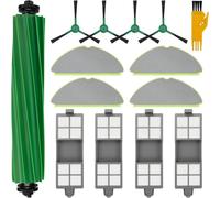 INF Juego de 14 piezas de repuesto compatibles con iRobot Roomba 205 Aspiradora Kit de accesorios - 1 cepillo principal, 4 filtros HEPA, 4 toallitas, 4 cepillos laterales