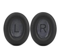 INF Juego de 2 almohadillas compatibles con Bose QC35 - Proteína Cuero Memory Foam Almohadillas de repuesto