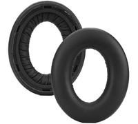INF Juego de 2 almohadillas compatibles con Sennheiser HDB 630 - Negro Proteína con espuma viscoelástica (sin cojín)
