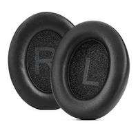 INF Juego de 2 almohadillas de cuero proteína compatibles con QCY H3 PRO - Repuesto de espuma viscoelástica suave y cómoda