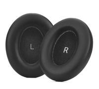 INF Juego de 2 almohadillas de repuesto de cuero proteína compatibles con Sennheiser Momentum 4, almohadillas de espuma viscoelástica suave para comodidad durante todo el día, aislamiento acústico