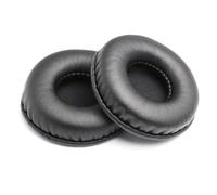 INF Juego de 4 almohadillas universales de piel de proteína, tamaño 7,5 x 7,5 x 2 cm, color negro, redondo