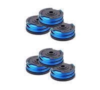 INF Juego de 6 bobinas de hilo para recortadora compatibles con las series Greenworks 2900719 y 2101602