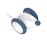 INF Juguete para gatos Ratón de juguete eléctrico, ratones de juguete para gatos con cola iluminada, ratón de juguete interactivo con cable USB