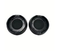 INF Pack de 2 almohadillas de piel de proteína negra para Jabra Engage 55/65/75 - Almohadillas de repuesto suaves y transpirables para mejorar la instalación sin herramientas para llamadas claras y