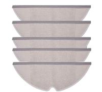 INF Pack de 5 paños de fregona de Repuesto para Robot Aspirador Mi Roborock S5/S5 Max/S50/S51/S55/S6/S6 MaxV/S6 Pure, efectivos en Esquinas, Bordes