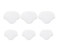 INF Paquete de 12 taloneras para zapatos, protectores de talón autoadhesivos/parches de reparación para zapatos, parche autoadhesivo para el talón, parche para prevenir agujeros en los zapatos