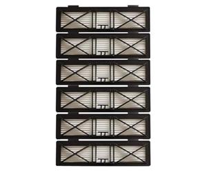 INF Paquete de 6 filtros HEPA para Neato Botvac D7/D3/D4/D5/D6/D70/D75/D80/D85 Accesorios de Repuesto de Filtro de aspiradora Filtro HEPA de Repuesto