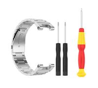 INF Pulsera compatible con destornillador, pulsera de acero inoxidable, correa de reloj, pulsera de repuesto de acero inoxidable con 3 destornilladores.