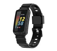 INF Pulsera compatible con Fitbit Charge 6/4/4 SE/3/3 SE, correa de silicona, correas de reloj, correa de reloj de silicona, correa de repuesto para mujeres y hombres