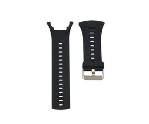 INF Pulsera compatible con Suunto Ambit 1/2/3 / Correa de reloj resistente fabricada en TPU/Correa de reloj resistente al agua para reloj inteligente, Negro