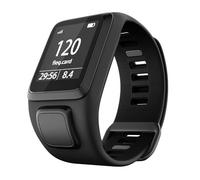INF Pulsera compatible con TomTom Adventurer, Runner, Golfista, Spark, Cardio, Music/correa de repuesto en silicona, color negro