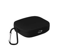 INF Redmi Buds 6 - Funda de silicona con mosquetón (2 piezas), color negro