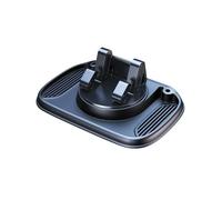 INF Soporte de almacenamiento giratorio 3 en 1, soporte para teléfono móvil para salpicadero de coche ajustable de 360° con base de gel nano