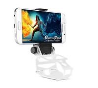 INF Soporte para clip para juegos, soporte para teléfono móvil para controlador de juego, soporte para abrazadera para teléfono móvil Android, compatible con controlador PS4