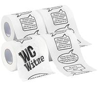 Infactory Juguetes - Chistes de Papel higiénico: Papeles higiénicos, 2-Capas (Papel Divertido, Impreso Divertido, WC)