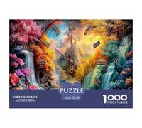 Infancia Feliz Puzzle 1000 Piezas, Moderno DIY, Entretenimiento Creativo para Adultos Y Niños Mayores De 12 Años Imposible Rompecabezas-Obra De Arte, Concentración 52x38cm/1000pcs