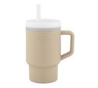 Infantino Mi 1er Tumbler, Adorable Vaso en Miniatura con Pajita Resistente y Asa para Niños Pequeños, Fomenta la Hidratación, Fácil de Limpiar, 250ml, Arena