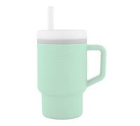 Infantino Mi 1er Tumbler, Adorable Vaso en Miniatura con Pajita Resistente y Asa para Niños Pequeños, Fomenta la Hidratación, Fácil de Limpiar, 250ml, Menta Fresca