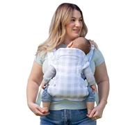 Infantino Mochila Portabebé Flip Advanced 4-en-1: Ergonómica, Convertible, Adaptable a lo Largo de los Años, para Recién nacidos y bebés mayores de 3,6-14,5 kg, Gingham