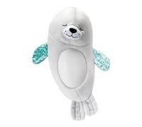 Infantino Sweet Dreams Sound & Light Soother™, foca de peluche musical con luces para dormir al bebé, +0 meses