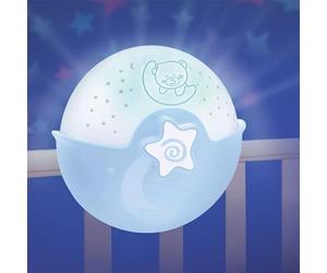 Infantino WOM Soothing Light en Projector Blauw