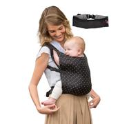 Infantino Zip Ergonomic Travel Carrier - Ergonomic face-in compact, front and back carry, for newborns and toddlers 12lbs- 40lbs / 5.4-18.1 kg