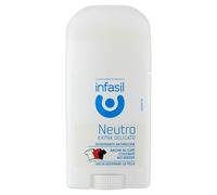 Infasil Ambientador Stick Neutro Extra Delicado Fórmula Antimanchas Sin Sales de Aluminio, Eficaz hasta 24h, 50 ml