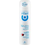Infasil Desodorante en spray Neutro Extra Delicado, Fórmula Antimanchas Sin Sales de Aluminio, Eficaz Hasta 24 h, 150 ml