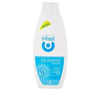 Infasil, Gel de ducha hidratante nutritivo, piel suave y aterciopelada, fórmula con pH fisiológico, clínicamente probado y delicado con la piel, 1 envase de 500 ml