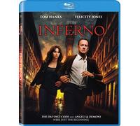 Inferno (Blu-ray) Tom Hanks Felicity Jones Irrfan Khan Omar Sy (Importación USA)