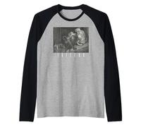 Inferno Dore Divina Comedia Dante Canto 5 minotauro Oscuro Camiseta Manga Raglan