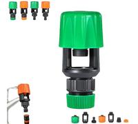 Inferright Mixer Tap Hose Connectors Set, Adjustable Kitchen Tap Hoses Connector, For Most of Kitchen, Quick Fitting for Indoor, Outdoor, Garden (Green A)