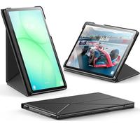 INFILAND Funda para Samsung Galaxy Tab A11 Plus/A9+ De 11 Pulgadas 5G, Cubierta Delgada Y Plegable Estilo Libro con Soporte Horizontal Y Vertical para Galaxy Tab A11+ 2025 (Negro)