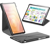 INFILAND Funda para Samsung Galaxy Tab S11 2025 11 Pulgadas 5G SM-X730/SM-X736B,Funda Protectora Delgada,Soporte Magnético con Multiángulos Origami,Función de Auto Sueño/Activación (Negro)