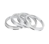 INFINAUTO Anillos Centrales De Buje Aleación De Aluminio 58.1mm Id A 67.1mm Od 4 pcs