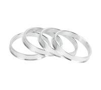 INFINAUTO Anillos Centrales De Buje Aleación De Aluminio 60.1mm Id A 65.1mm Od 4 pcs